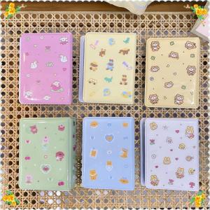 🔥【Special price】🔥🔥[ FLASH SALE ] Cute Photo Album 3 Inch Love Heart Hollow Picture Storage Case Kpop Card Binder Name Card Book Photocard Holder 36 Pockets