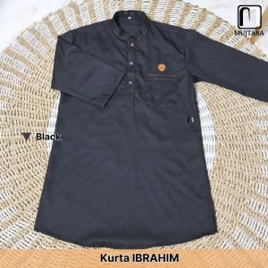 Baju Koko Kurta Pakistan Pria Dewasa Lengan Panjang 3/4 Bahan Premium Quality