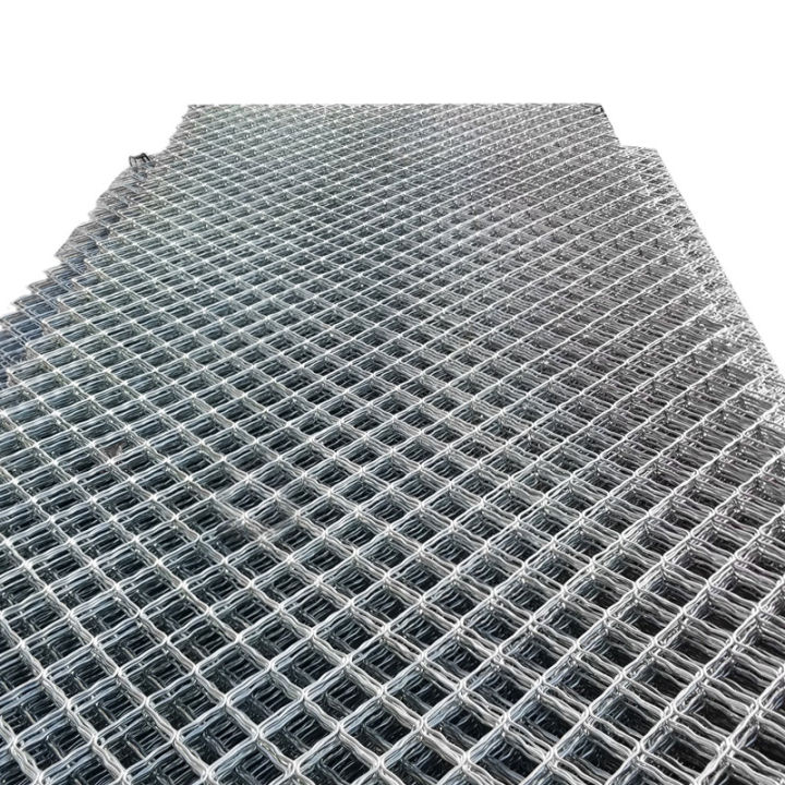 Galvanized wire fence protection thick thick wire mesh diamond welded mesh dog cage mesh mesh