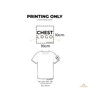 ✅【NO minimum order】Cetak Baju PRINTING SERVICE ONLY - Need to checkout tshirt in the same order - Heat Press┃Silk screen┃Embroidery Sulam┃Sublimation┃cotton jersey etc