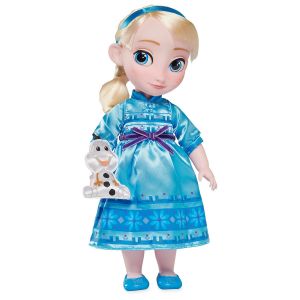 {xã lỗ} Búp bê Nữ Hoàng Elsa Dis..Ney Animator 39 cm 3 mã PVN4280 (lỗi dính mực tùy mẫu)