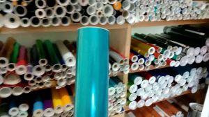 Stiker Skotlet Motor Metalik Biru Muda Candy Kualitas Premium