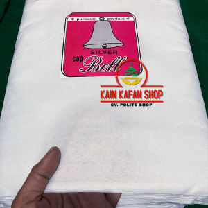 Kain Kafan Mori CAP BELL: Kualitas Super Istimewa & Lebar 90 cm