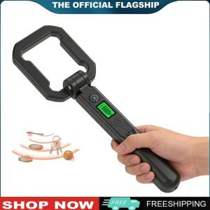 【New Arrival】 Coil Metal Detect Tool 360  Scanning Portable Underground Search Treasure Detector with LCD Display & 3 Modes for Gold Detecting(No Battery)