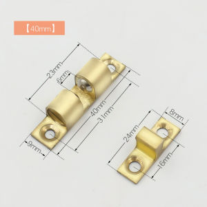 [HCM] Chốt giữ cánh tủ đồng chốt bi cài cánh tủ 40-70mmĐiều chỉnh được lực giữ tủ-Joyee