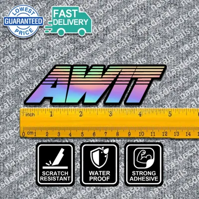 Assorted Hologram Stickers for Motorcycle Design Sticker Set 2 Decals Holographic Vinyl Motorcycle Sticker Waterproof Motor Stickerss