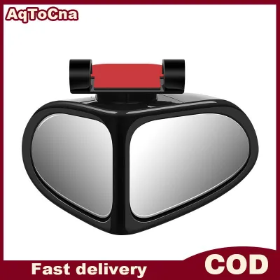 AqToCna Xe mù tại chỗ gương 1 cặp phía trước bánh xe phụ trợ chiếu hậu hai mặt gương góc rộng gương 360 độ có thể điều chỉnh cho xe ô tô