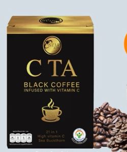 C TA Black Coffee ชีต้า แบล็ค คอฟฟี่ เครื่องดื่มกาแฟสำหรับคนยุคดิจิทัล เดอะ สตาร์ ริชชี่ ของแท้100%