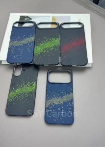 For iPhone 17/17Air/17Pro/17 Pro Max Carbon Magnetic Case Luxury Carbon Fiber Ultra-Light Ultra-Thin Magnetic Case