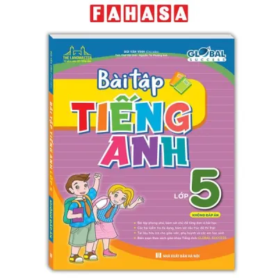 Sách Fahasa - Global Success - Bài Tập Tiếng Anh 5 - Không Đáp Án