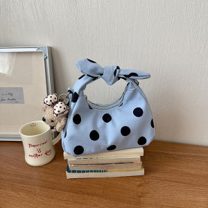 Super popular small handbag for women 2026 New Summer Handbag: Unique Polka Dot Shoulder Bag for Commuting and Crossbody Use
