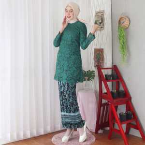 Atasan Kebaya Modern Tunik Pesta Kondangan ALFIANA brukat