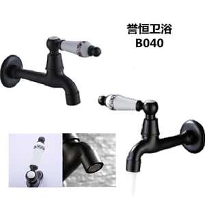 ก๊อกอ่างอาบน้ำทองเหลืองก๊อกน้ำอ่างล้างหน้าไม้ถูพื้นน้ำเย็นแบบเดี่ยวก๊อกกลางแจ้งก๊อกน้ำในสวนผนังอ่างน้ำแบบตั้งทนทาน