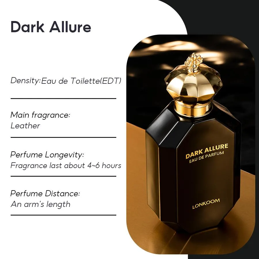 LONKOOM Dark Allure/Ethereal White Eau De Toilette Perfume EDT