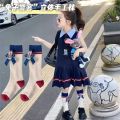 Girls Socks Children's Socks Knee-high Socks For Children Spring And Summer New Girls Socks Breathable Long Socks Girls Socks Children's Mid-tube Socks. 
