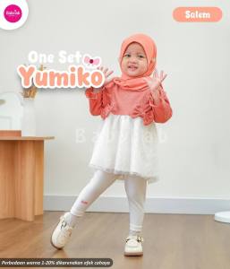 Babyjab Baju Bayi dan Anak Setelan Anak Oneset Yumiko 6 Bulan - 8 Tahun