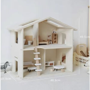 Kids Wooden Dollhouse Toys For Boys Girls pretend play toys
