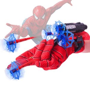Spider-man Glove Launcher Web Shooter Toys Cosplay Spider Silk Launcher Funny Toys