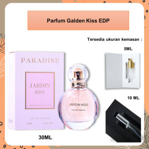 Parfum Wanita Tahan Lama Galden Kiss Eau De Parfume Refill 5ml 10ml 30ml Botol Kaca
