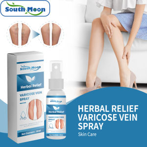 Phun giãn tĩnh mạch mặt trăng phía Nam cải thiện sự xuất hiện của tĩnh mạch và thúc đẩy trông tự nhiên tĩnh mạch sửa chữa phun sửa chữa Giun đất chân làm giảm sưng chân massage chăm sóc phun sức khỏe Sản phẩm chăm sóc 30ml