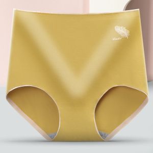 Womens High Waist Seamless Panties Pure Cotton Graphene Butt Lifter Underwear Briefs