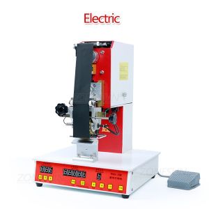 ZONESUN Electric Rolling Ribbon Printer Hot Thermal Printing Machine Date Batch On Leather Plastic Paper Bag Packing Box ZY-RM2-C