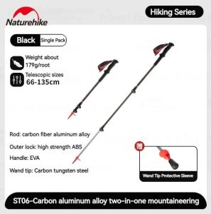 Trekking Pole Carbon Naturehike ST06 NH17D006-D