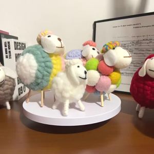 Decorative Table Figurine Christmas Seasonal Motif Adds Freestanding Accent Living Room Entryway Office Display Shelf Household Setup