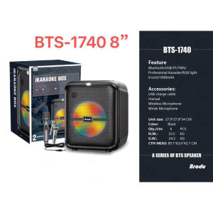 BTS-2339 1740 Wireless Bluetooth Karaoke Speaker Equipped with free microphone Outdoor karaoke speakers