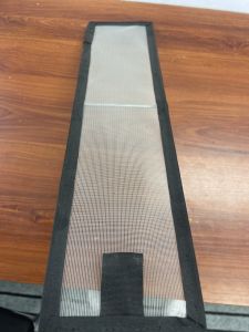 Lưới Cánh Bụi Thô Cao Cấp 1200x150mm Cho Cửa Gió Điều Hòa - Màu Đen Nhạt