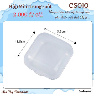 Hộp Mini Trong Suốt - CS010