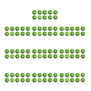 Pack of 100/120 Hydroponics Labels Round Growth Stickers for Seedling Self-Adhesive Hydroponics Labels