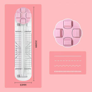 Paper Trimmer Cutter sliding Portable Office photo paper cutter student Stationery Pemotong Kertas