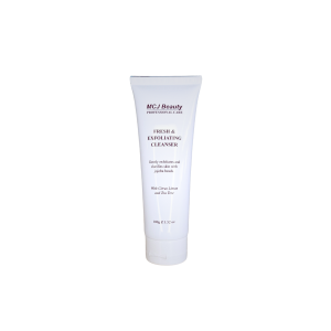 MCJ Beauty Exfoliating Cleanser Gentle Scrub and Refreshing Face Wash for Smooth Skin 100g