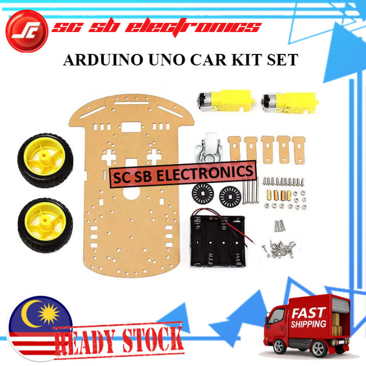 ARDUINO UNO SMART ROBOTICS / ROBOT CAR CHASSIS KIT SET | Lazada