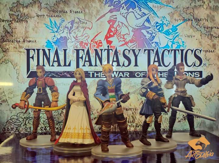 Final Fantasy Tactics - Trading Arts Set Under 5 Inches
