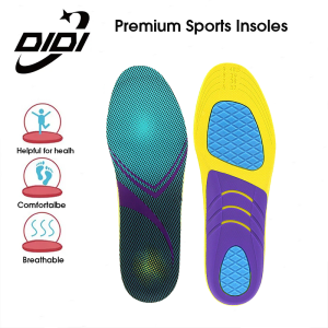 DIDI 1Pair Premium Sports Insoles Orthotic Insoles Plantar Fasciitis Arch Support Shock Absorption That Fits in Work Boots Running