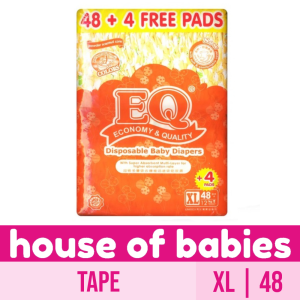 EQ Colors Jumbo Pack XL 48 - Tape Baby Diapers