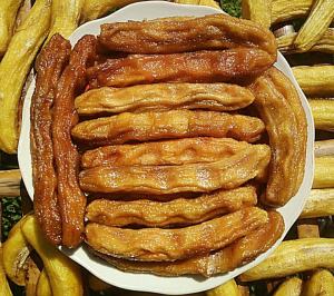 Chuối Già Sấy Dẻo - Túi Hút Chân Không 500g - Đặc Sản Bến Tre