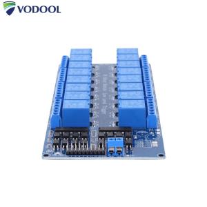 VODOOL 16 Channel Relay Module Board Shield with Optocoupler Microcontrollers Interface Power Relay 5V for Arduino Raspberry Pi