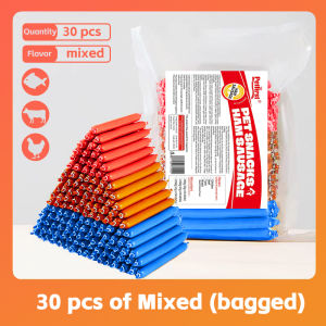 Petfirst 150pcs Dog Sausage with Box Pets Food Snack Beef Chicken Dog Training Sausage Dog Treats Pet Cat Treats Snacks