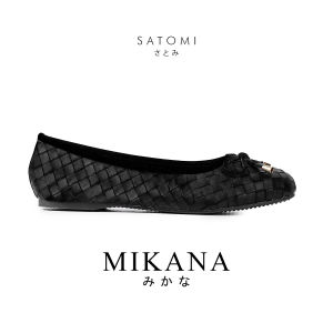 Mikana Elite Intertwine Satomi Ballet Doll Shoes for women flat casual woven leather