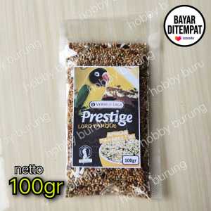 pakan prestige Lovebird pakan burung Lovebird import berkualitas bagus murah meriah dijamin asli tidak expired bikin burung ngekek terus bunyi berkicau gacor sehat bersih higienis terlaris laris gacor dor laku a Versele Laga Prestige Loro Parque  African