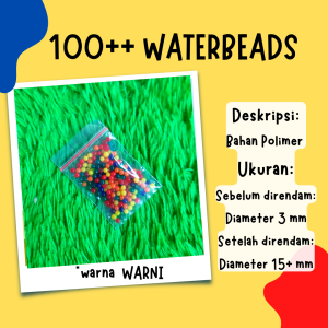 Water Beads Campur Warna Warni 100 pcs