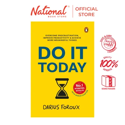 Do It Today by Darius Foroux - Hardcover - Non Fiction - Self-Help