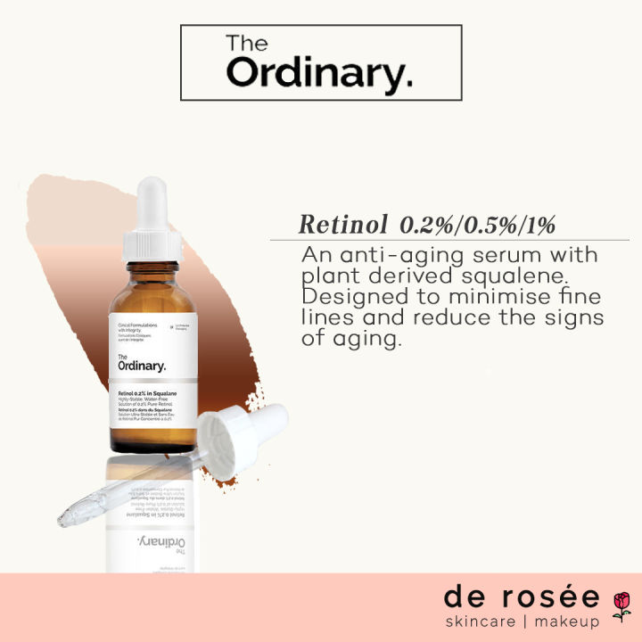 the ordinary retinol 1% in squalane
