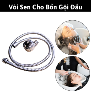 Vòi Sen Cho Bồn Gội Đầu  phù hợp với mọi loại bồn  dây dài 1m2. rộng 45cm.