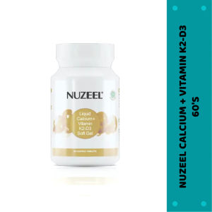 NUZEEL CALCIUM +VITAMIN K2-D3 SOFTGEL 60S