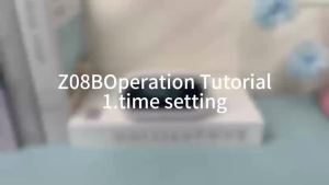 Rechargeble Alarm Clock RGB Mood Light 2 Alarm Loud Volume Wireless Speaker 12/ Voice Control Table Snooze LED Digital Clock