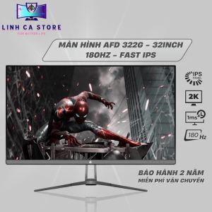 Màn hình máy tính 32 inch 2K/180Hz/Fast IPS/1ms/350nit/117% srGb - AFD322G - Phụ Kiện Linh Ca